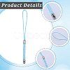 66Pcs 11 Colors Polyester Cord Mobile Straps FIND-GF0006-43-5
