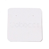 Square Paper Earring Display Cards CDIS-C004-02A-3