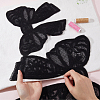 4Pcs 2 Styles Polyester Embroidery Iron on Clothing Patches PATC-GF0001-51B-6