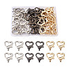 Alloy Lobster Claw Clasps PALLOY-KS0001-04-RS-1
