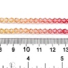 Gradient Color Baking Paint Glass Bead Strands DGLA-A039-T4mm-A03-5