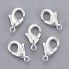 Brass Lobster Claw Clasps KK-901-S-NF-1