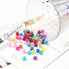 Mixed Crackle Glass Beads X-CCG-Q001-6mm-M-2