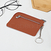 PU Leather Zipper Wallets ABAG-WH0048-34C-1