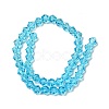 Imitation Austrian Crystal 5301 Bicone Beads GLAA-S026-6mm-M-2