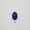 Alloy Rhinestone Half Round Stud Earrings FS-WGCEA49-11-1