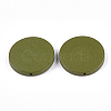 Painted Natural Wood Beads X-WOOD-S049-02A-05-2