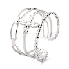 Tarnish Resistant 304 Stainless Steel Finger Rings RJEW-L102-22P-3