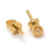 Brass Cup Peg Bails Pendants KK-Z018-01B-G-3