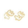 Brass Hollow Connector Charm X-KK-F931-28D-G-2