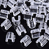 Transparent AS Plastic Base Buckle Hair Findings FIND-T064-004B-01A-1