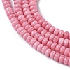 Ombre Effect Dyed Glass Beads Strands GLAA-C043-01G-4
