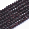 Natural Garnet Beads Strands G-K223-26-4mm-1