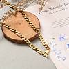 Men's 304 Stainless Steel Cuban Link Chain Necklaces NJEW-JN03157-01-3