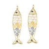 Brass Enamel Pendants KK-CBA3297-05C-G08-1