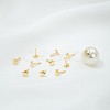 Star Brass Head Pins KK-U051-02G-02-1