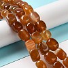 Natural Agate Beads Strands G-H295-A01-11-2