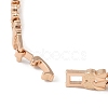 Brass Link Chain Bracelets for Women Men BJEW-P324-01C-KCG-3