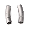 Tarnish Resistant Column 304 Stainless Steel Bayonet Necklace Clasps STAS-I013-6mm-B-2