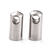 Tarnish Resistant 304 Stainless Steel Cord Ends STAS-H153-03C-P-2