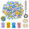 400Pcs Octagon Sealing Wax Particles DIY-CP0009-23-1