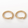 304 Stainless Steel Open Jump Rings STAS-G224-23G-01-3