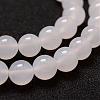 Natural White Agate Bead Strands G-G880-03-8mm-3