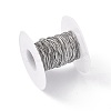 Tarnish Resistant 304 Stainless Steel Serpentine Chain CHS-E009-01P-4