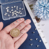 50Pcs Brass Spacer Beads KK-PH0006-36S-3