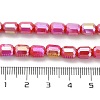 Electroplate Glass Beads Strands EGLA-D030-06C-4