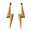 Tibetan Style Alloy Lightning Bolt Big Pendants LS-PALLOY-AD92395-AB-FF-1