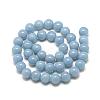Natural Angelite Beads Strands G-R432-15-12mm-2