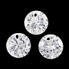 Cubic Zirconia Charms ZIRC-N033-C-09-1