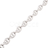 Non-Tarnish 304 Stainless Steel Oval Link Chains CHS-F017-05A-P-2