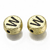Plating Acrylic Beads X-PACR-CD0001-W-2