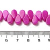 Natural White Jade Beads Strands G-B064-B54-5