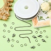 DIY Chain Bracelet Necklace Making Kit DIY-YW0006-37-6