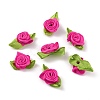 Polyester Rose Ornaments DIY-WH0308-242F-2