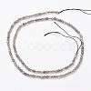 Natural Labradorite Bead Strands G-P213-38-3mm-2