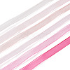 30 Yards 6 Colors Polyester Ribbon OCOR-TAC0028-06A-3