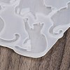 Cat Shape DIY Pendant Silicone Molds DIY-A061-05-5