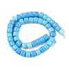 Ombre Effect Dyed Glass Beads Strands GLAA-H037-01E-2