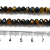 Natural Rainbow Tiger Eye Beads Strands G-NH0002-D04-02-5