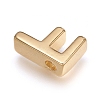 Brass Charms X-ZIRC-I037-01F-G-2
