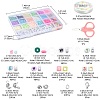 DIY Heishi Bracelet Necklace Making Kit DIY-YW0006-63-3