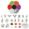 Halloween Theme DIY Bracelet Making Kit DIY-YW0007-34-1