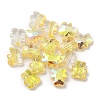 100Pcs Electroplate Glass Beads EGLA-P058-HR01-1