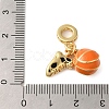 Rack Plating Brass Enamel European Dangle Charms LS-KK-P279-41G-3