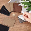 9Pcs 3 Colors Imitation Leather Laserable Label Tags DIY-FG0003-46-3