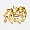 201 Stainless Steel Sew on Prong Settings STAS-T032-09G-5x10mm-1